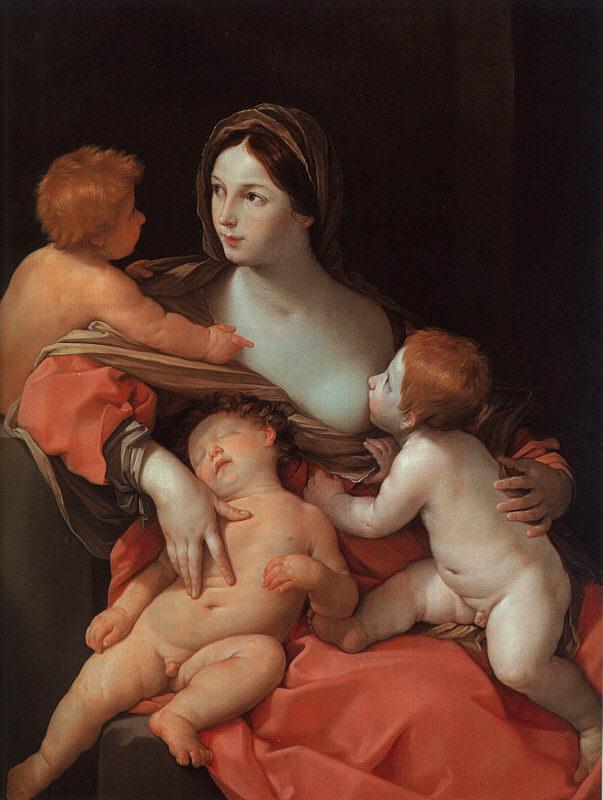 Guido Reni Charity oil painting image